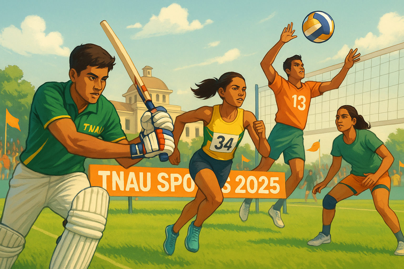 TNAU Sports 2025: Grit, Growth & Game-Changers