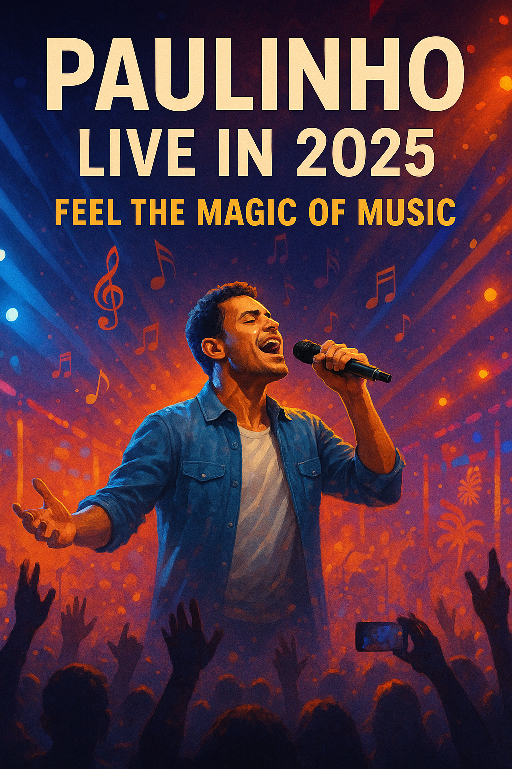 Paulinho Live in 2025: Feel the Magic of Music